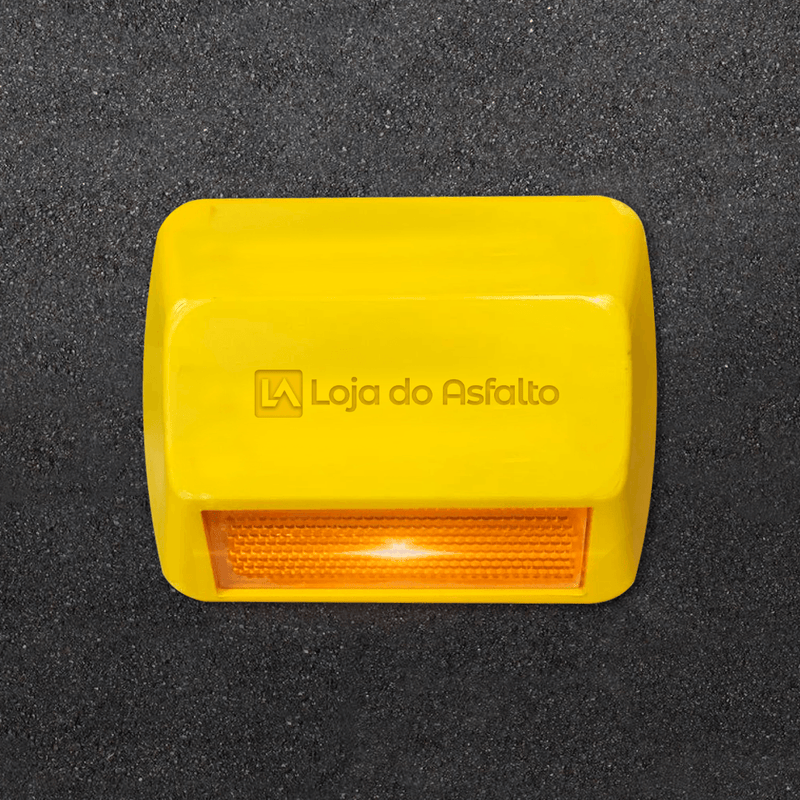 TACHA RELFETIVA DE PLÁSTICO INJETADO - LojaDoAsfalto